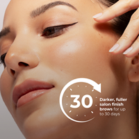 30 day brow tint dark brown